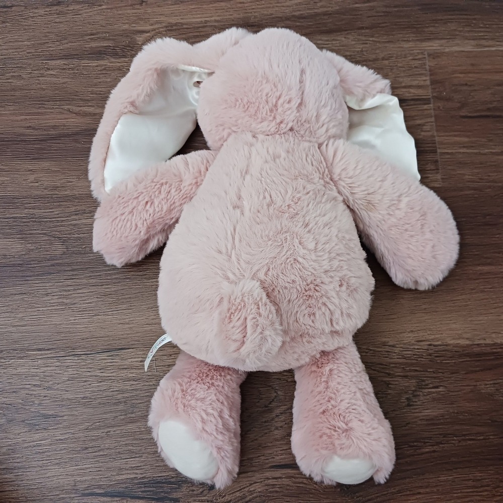 Spark Create Imagine Pink Plush Bunny Rabbit Floppy Satin Ears 14" - Picture 4 of 5